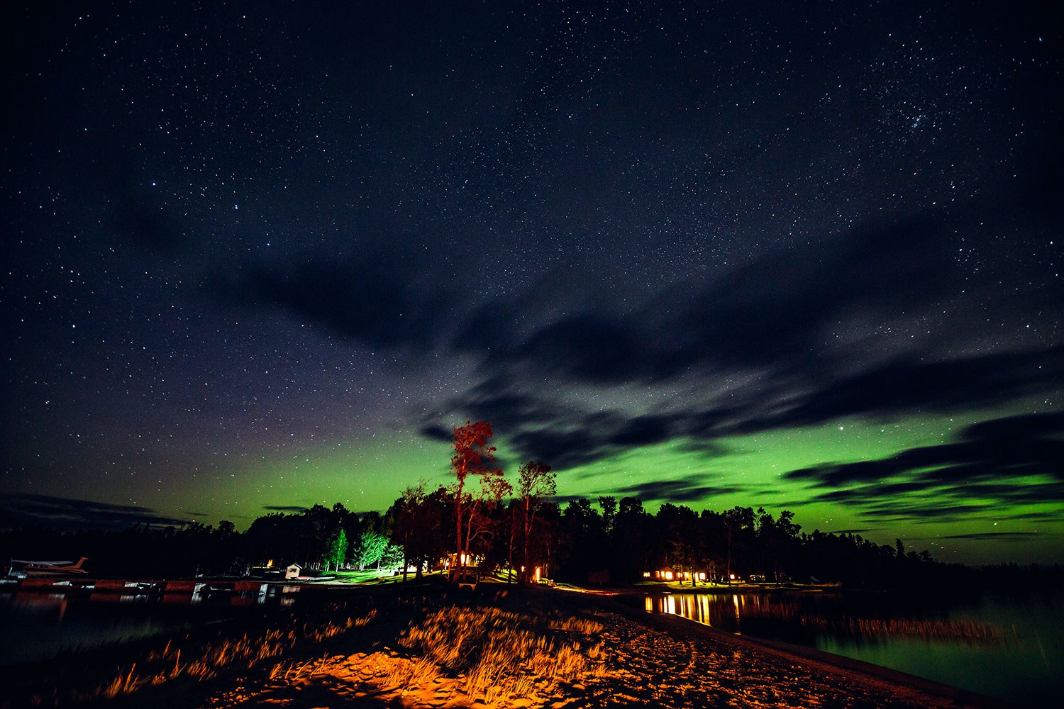 Northern lights (Photo: © 2017 Ontario Tourism Marketing Partnership Corporation)