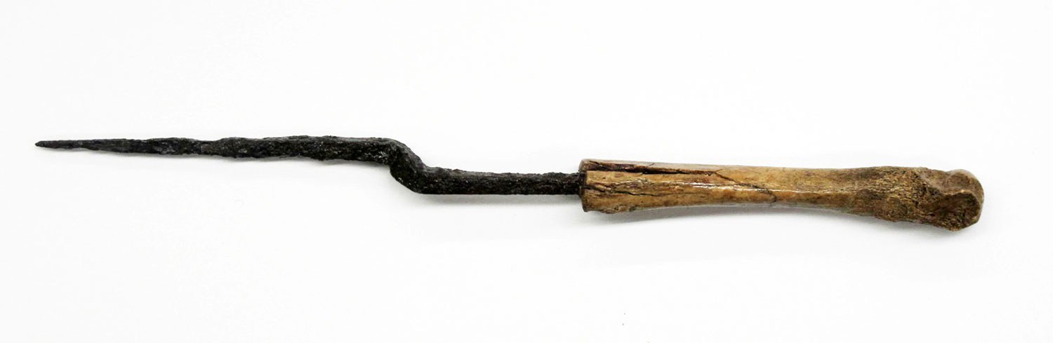 An offset awl