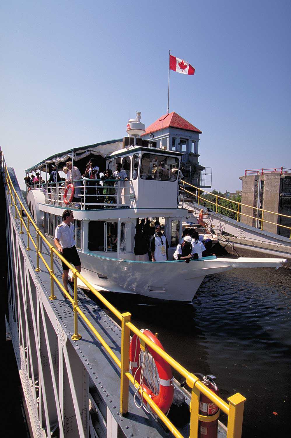 Peterborough Lift Lock National Historic Site of Canada © Ontario Tourism