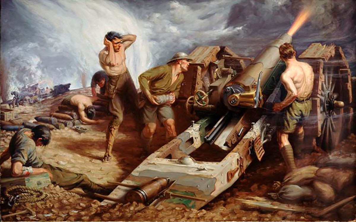 ﻿﻿Artwork courtesy of the Canadian War Museum