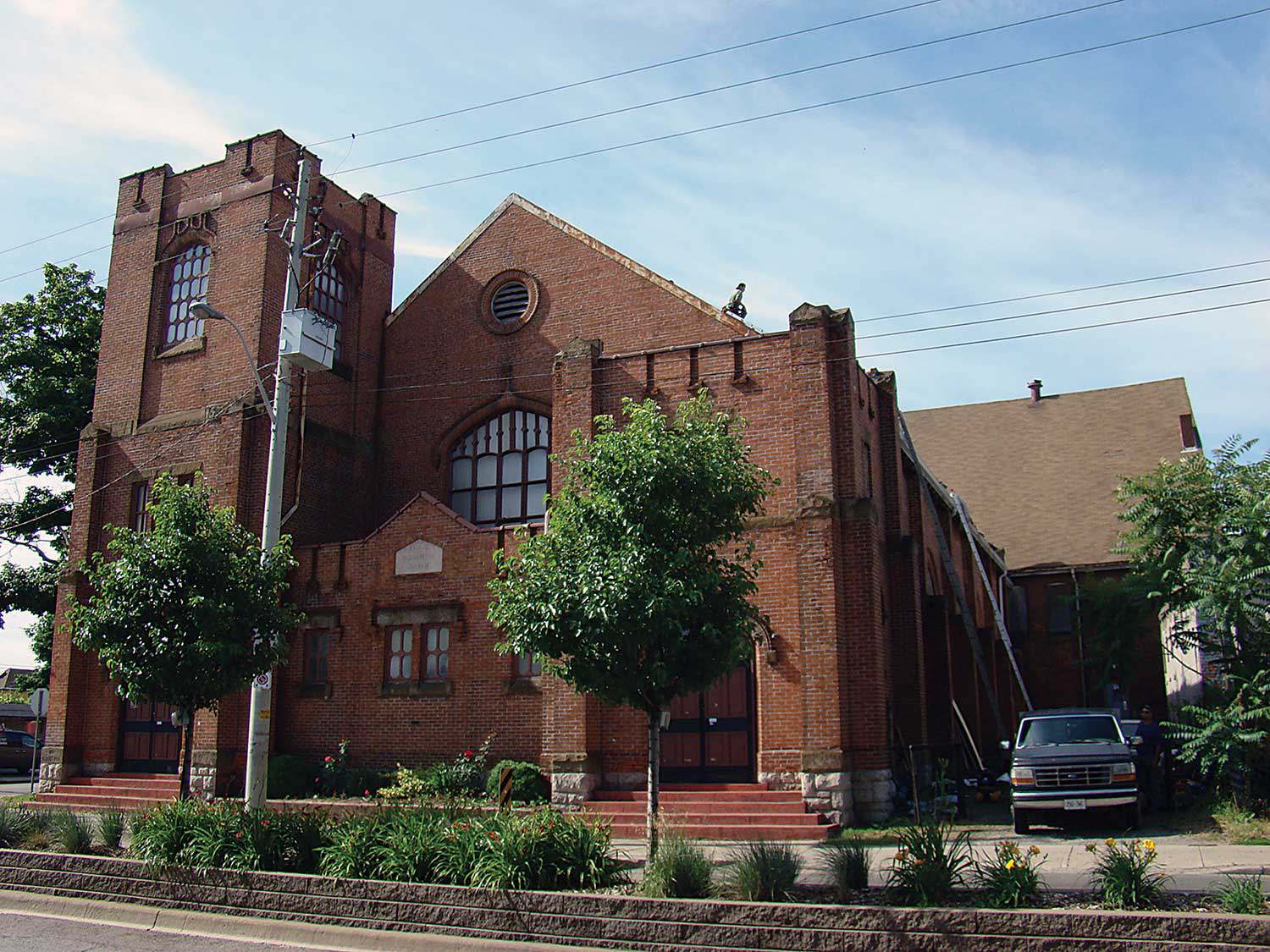 Hamilton’s Iglesia Pentecostal Hispana de Canada is located in a former Presbyterian church