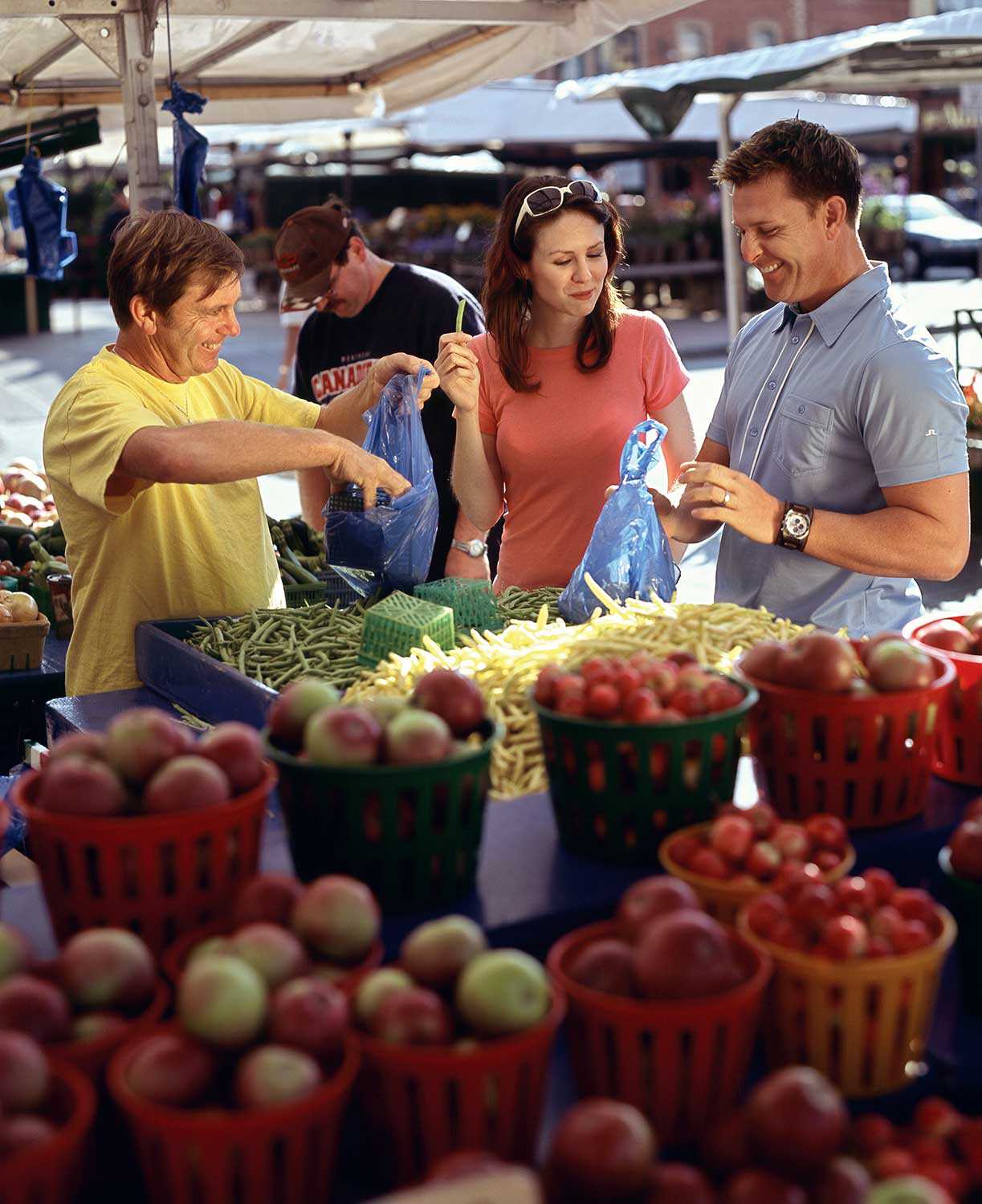 Increasingly, people are becoming more aware of not just what they eat, but where their food originates. © Ontario Tourism 2009