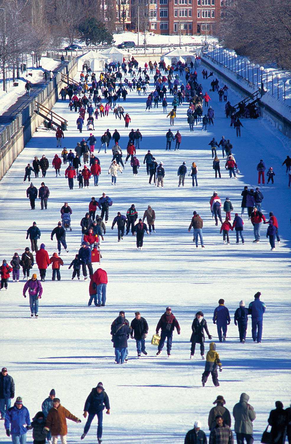 Today, the Rideau Canal is a UNESCO World Heritage Site, a National Historic Site, a Canadian heritage river and commemorated by provincial plaques. © Ontario Tourism, 2009.