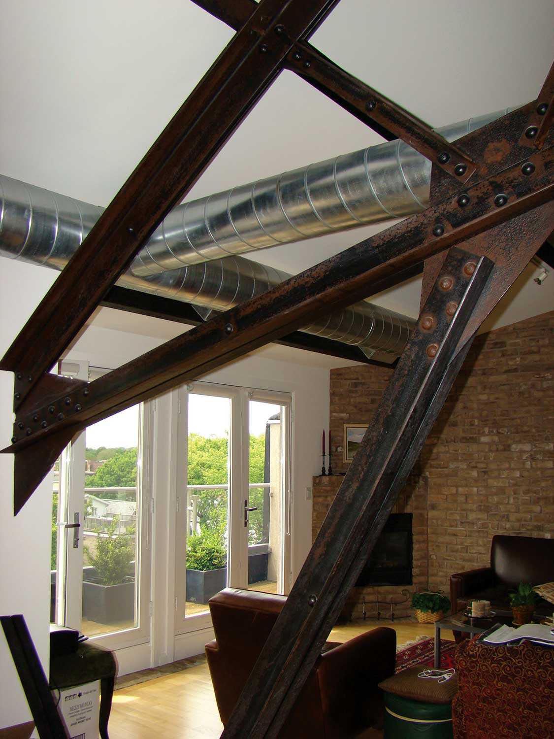 Third-floor unit, Glebe Lofts, Toronto