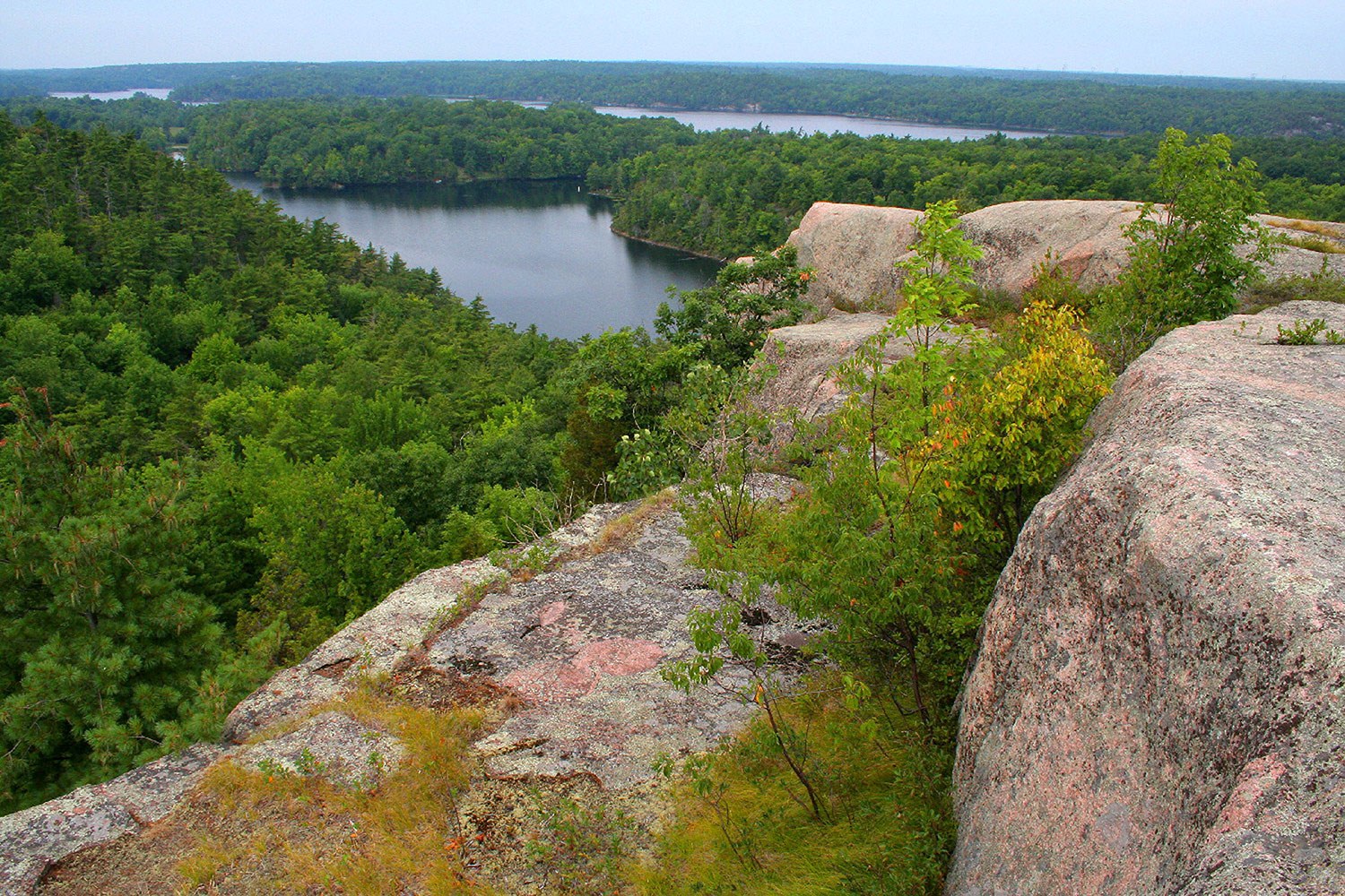 View of the Rideau Waterway from Rock Dunder