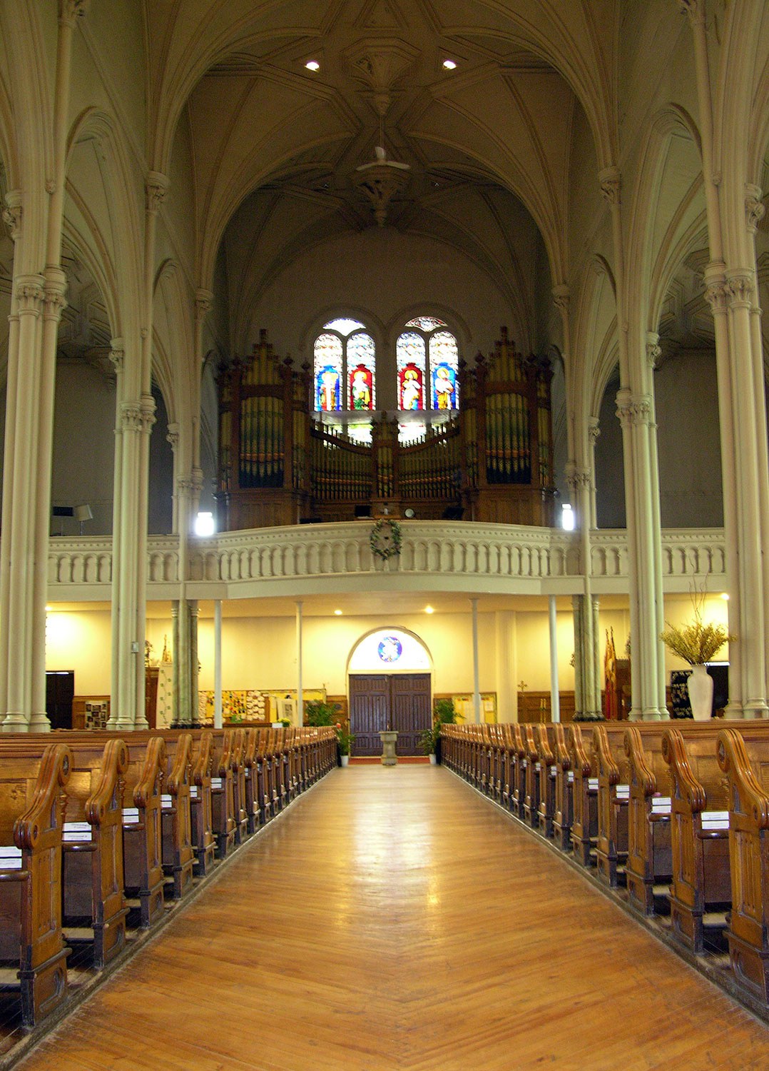 Churches have also been successfully converted into theatres. St. Brigid’s Church in Ottawa (shown here) recently found new use hosting various public performances within its walls..