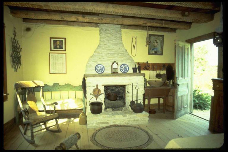Interior of Uncle Tom's Cabin Historic Site (Photo: Ontario Tourism 2006)