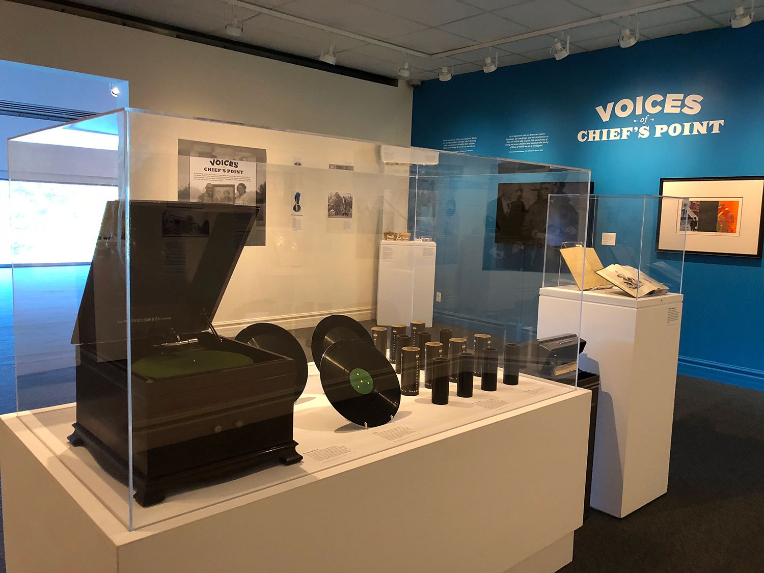 Voices of Chiefs Point exhibit