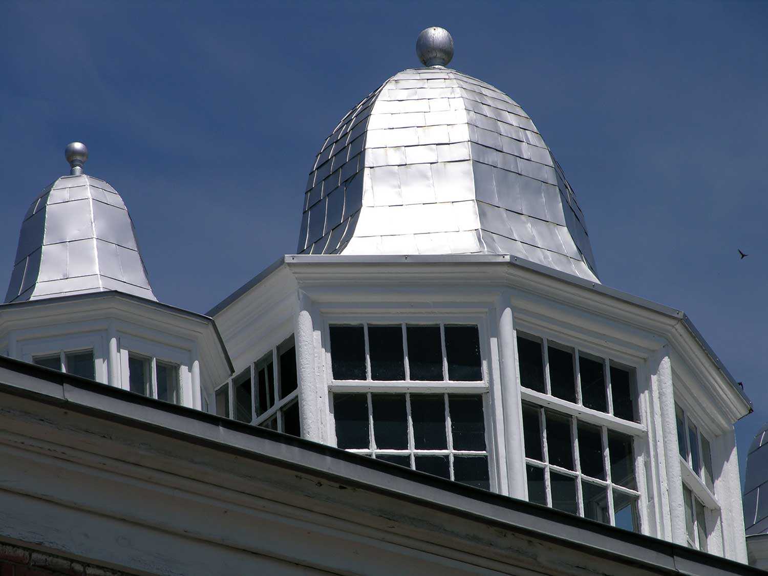 This decorative cupola adorns McMartin House, a Foundation property in Perth