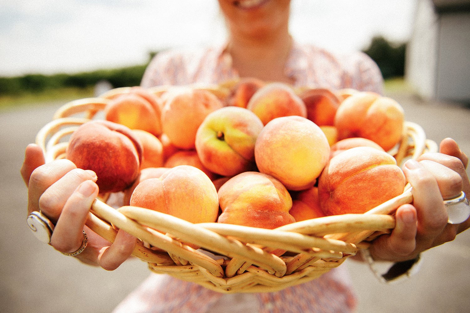 Peaches from Niagara-on-the-Lake (Photo: Hubert Kang, Destination Ontario)